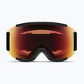 Slidinėjimo akiniai  Smith Squad black/chromapop pro photochromic red mirror 8