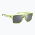 Vyriški akiniai nuo saulės Under Armour Launch 2/G S3 green crystal/silver mirror