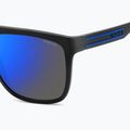 Vyriški akiniai nuo saulės Polaroid PLD 2162/S matte black blue/blue mirror polarized 5