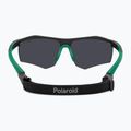 Vyriški akiniai nuo saulės Polaroid PLD 7055/S matte black green/green mirror polarized hc 5
