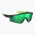 Vaikiški akiniai nuo saulės Under Armour Levelup Jr S3 pattern black white/green multilayer