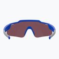Vaikiški akiniai nuo saulės Under Armour Levelup Jr S3 matte blue grey/infrared 4