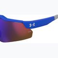 Vaikiški akiniai nuo saulės Under Armour Levelup Jr S3 matte blue grey/infrared 7