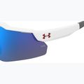 Vaikiški akiniai nuo saulės Under Armour Levelup Jr S3 matte white blue/blue multilayer 7