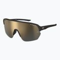 "Under Armour Gamedat II/G S3" metalizuoti juodi / pilki bronziniai veidrodiniai akiniai nuo saulės 2