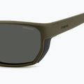 Vyriški akiniai nuo saulės Polaroid PLD 7057/S matte green/grey polarized 6