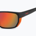 Vyriški akiniai nuo saulės Polaroid PLD 7057/S matte black orange/red multilayer polarized 7