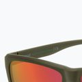 Vyriški akiniai nuo saulės Polaroid PLD 2164/S military green/red multilayer polarized 7