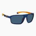 Vyriški akiniai nuo saulės Polaroid PLD 7058/S matte blue/blue polarized high contrast