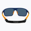 Vyriški akiniai nuo saulės Polaroid PLD 7058/S matte blue/blue polarized high contrast 5