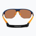 Vyriški akiniai nuo saulės Polaroid PLD 7059/S matte blue orange/brown polarized high contrast 4