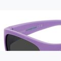 Polaroid PLD 8064/S violetinės/pilkos spalvos poliarizuoti vaikiški akiniai nuo saulės 6