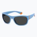 Vaikiški akiniai nuo saulės Polaroid PLD 8064/S azure/grey polarized 2