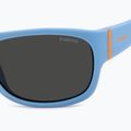 Vaikiški akiniai nuo saulės Polaroid PLD 8064/S azure/grey polarized 5