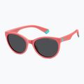 Vaikiški akiniai nuo saulės Polaroid PLD 8065/S coral/grey polarized 2