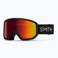 Slidinėjimo akiniai Smith Transfer black/red sol-x mirror