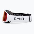 Slidinėjimo akiniai Smith Tribute white/red sol-x mirror 4