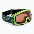 Vaikiški slidinėjimo akiniai Smith Rascal Jr electric lime left turn/rc36