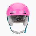 Vaikiškas slidinėjimo šalmas Smith Glide Jr Mips vivid pink hearts 2