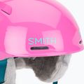 Vaikiškas slidinėjimo šalmas Smith Glide Jr Mips vivid pink hearts 5