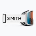 Slidinėjimo akiniai Smith Tribute S1-S2 white/photochromic blue sensor mirror 3