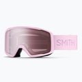 Slidinėjimo akiniai Smith Tribute S2 pink frost/ignitor mirror antifog