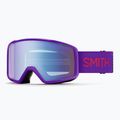 Slidinėjimo akiniai Smith Tribute S1 fresh purple/blue sensor mirror antifog
