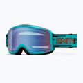 Vaikiški slidinėjimo akiniai Smith Daredevil S1 tropic kidding/blue sensor mirror antifog