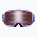 Vaikiški slidinėjimo akiniai Smith Daredevil S2 light lavender dot clouds/ignitor mirror antifog 3