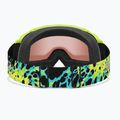 Vaikiški slidinėjimo akiniai Smith Daredevil S3 electric lime slime/green solx mirror antifog 4