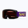 Vaikiški slidinėjimo akiniai Smith Rascal Jr S2 black donuts/rc36 rose copper antifog