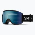 Slidinėjimo akiniai Smith Squad S2 black/chromapop everyday blue mirror