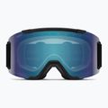 Slidinėjimo akiniai Smith Squad S2 black/chromapop everyday blue mirror 2