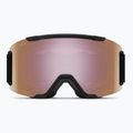 Slidinėjimo akiniai Smith Squad S2 black/chromapop everyday rose gold mirror 2