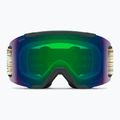 Slidinėjimo akiniai Smith Squad S2 emerald renu upcycled scrap/chromapop green mirror 2