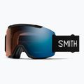 Slidinėjimo akiniai Smith Squad S3-S1 black/chromapop pro photochromic blue mirror