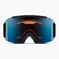 Slidinėjimo akiniai Smith Squad S3-S1 black/chromapop pro photochromic blue mirror 2