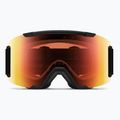 Slidinėjimo akiniai Smith Squad S3-S1 black/chromapop pro photochromic red mirror 2