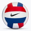 Vaikiškas tinklinio kamuolys Nike Mini Volleyball size 3 white/university red/game royal/black