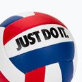 Vaikiškas tinklinio kamuolys Nike Mini Volleyball size 3 white/university red/game royal/black 3