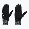 Vyriškos bėgimo pirštinės Nike Pacer Lightweight RG Reflective black/silver