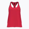 Moteriškas treniruočių tank topas Under Armour Knockout Tank racer red/black