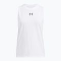 Moteriškas treniruočių tank topas Under Armour Rival Muscle Tank white/black 3