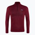 Vyriškas bėgimo džemperis Under Armour Seamless Stride 1/4 Zip racer red/reflective