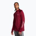 Vyriškas bėgimo džemperis Under Armour Launch Elite CW Balaclava Hoody cardinal/reflective