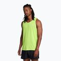 Under Armour Launch Singlet morph green/reflective vyriškas bėgimo marškinėlis