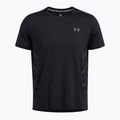 Under Armour UA Launch Elite Graphic vyriški bėgimo marškinėliai black/castlerock/reflective 4