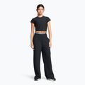 Moteriškos kelnės Under Armour Rival Wide Leg black / white 2