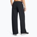 Moteriškos kelnės Under Armour Rival Wide Leg black / white 3