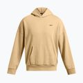 Vyriškas džemperis Under Armour Icon HWT Fleece Wash OS Hoodie camel/white 5